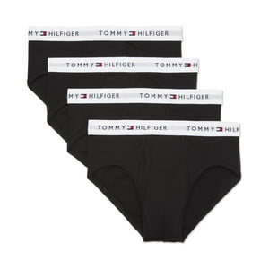 Calzoncillos Tommy Hilfiger De Algodón Para Hombre, 4 Unidades, Color Negro, Talla M