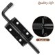 thumbnail image 3 of Pestillo de portón Quality Life 15 cm negro, juego de 2, con resorte, 3 of 6