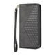thumbnail image 4 of Funda Flip FOXDOCK para iPhone 16 Plus , Estilo Billetera con Diseño Rombo, Correa de Mano y Soporte, Uso Diario, 4 of 5
