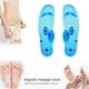 thumbnail image 3 of Plantillas magnéticas de acupresión para zapatos, almohadillas para masaje de pies, terapia podal, reflexología, alivio del dolor, color negro (azul, para mujer), 3 of 6