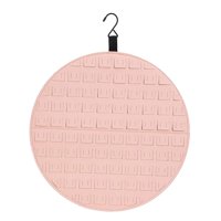 Ioensy - Broche Pin Organizador Colgante Broche Soporte De Exhibición Insignia Exhibición Pines Almacenamiento Rosa