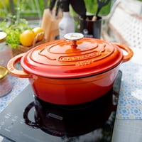 La Créole - Cacerola Naranja 29 Cms. Oval La Crèole®