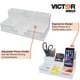 thumbnail image 3 of Organizador de Escritorio Victor W9525 Blanco con Soporte para Celular, 3 of 6