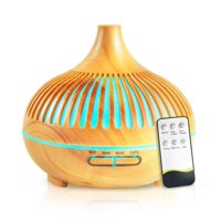 Genérico - Humificador De Aceite Y Difusor Con Control Remoto Cafe