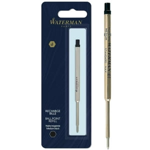 Repuesto Boligrafo Waterman Punta Media Negro