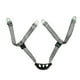 thumbnail image 2 of Correa De Barbilla De Casco Ajustable Tipo Y Correa De Casco Para Bicicleta Esquí Escalada 2 Hebilla Reposapiés, 2 of 5