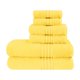 thumbnail image 1 of Juego de toallas BOUTIQUO, 6 unidades, algodón, baño y manos, color amarillo lima, 1 of 4