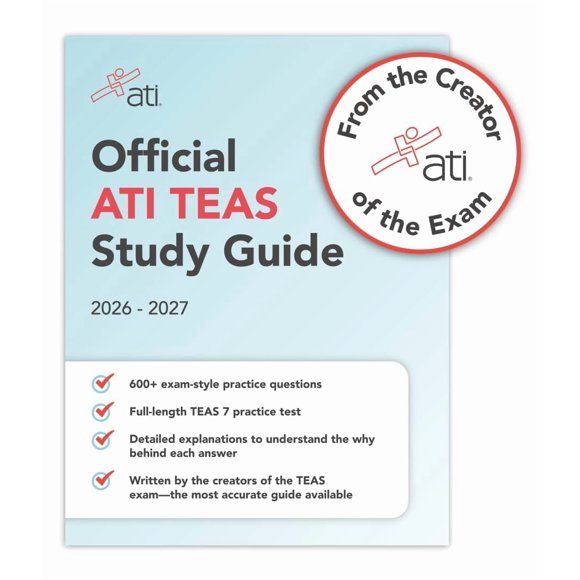 Guía de Estudio Jones & Bartlett Learning ATI TEAS 2026-2027 9ª Edición