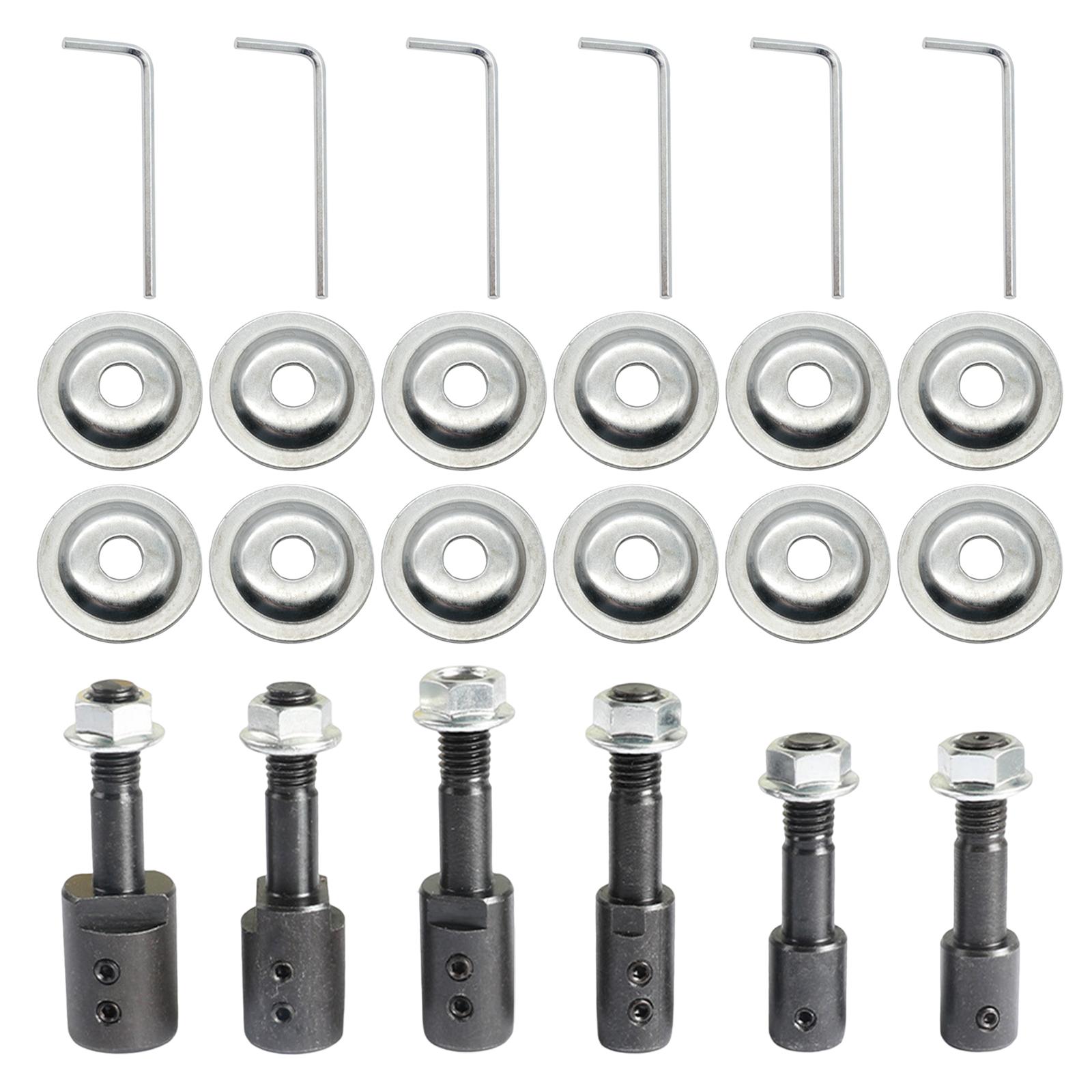 Ioensy - 6 Piezas De Biela De Pulido Para Rueda De Cepillo De Alambre Rueda De Pelo