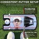 thumbnail image 4 of Espejo para poner golf KINGTOP Classic Alignment con bolsa de transporte, 4 of 9