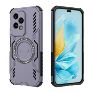 Funda Foxdock Para Honor 200 Lite , Magnética, Resistente A Golpes, Con Soporte, Unisex, Carga Inalámbrica