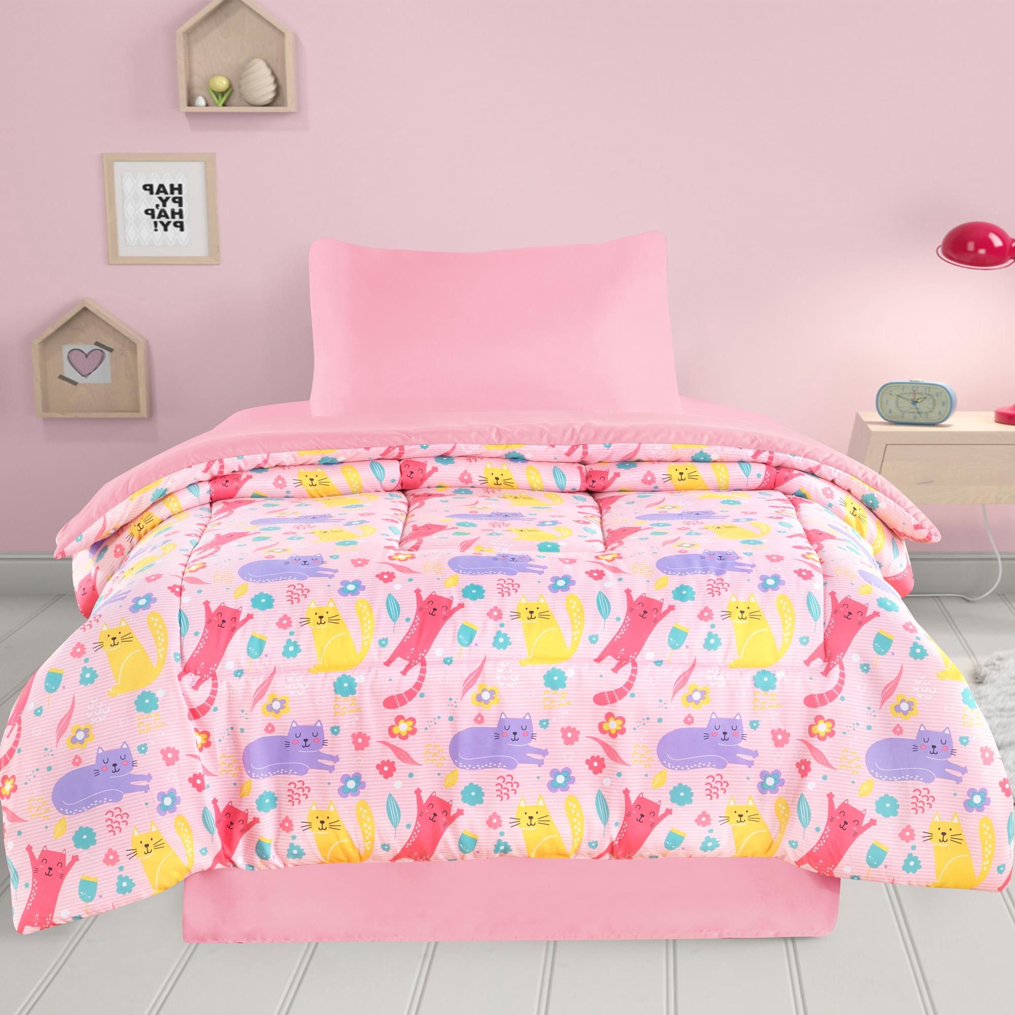 Set de Cama Estampado 1.5 Plazas