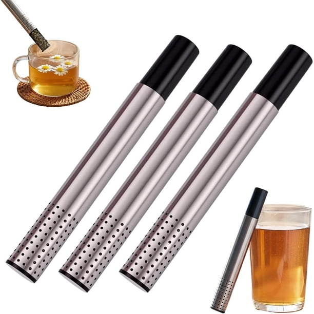 Infusor té hojas sueltas 2026 nuevo malla fina bola difusor café especias bolígrafo infusor gancho