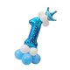 thumbnail image 2 of Conjunto De Columna De Globos De Corona De Todos Los Números Decoración De Fiesta De Feliz Cumplea?os Número 1, 2 of 3