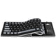 thumbnail image 2 of Teclado USB Plegable de Silicona - Impermeable, Portátil, Compatible con PC y Laptop - Color Negro, 2 of 6