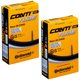 thumbnail image 1 of Tubos interiores para bicicleta Continental Race 28 700x20-25c, paquete de 2, 1 of 4