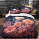 thumbnail image 4 of Owl Anime Duvet Cover 3D Print Quilt Cover Comforter Covers for Boys Girls Bedding Set Soft Microfiber with Pillow Cases with Zipper Closure 2 Pieces Twin, 4 of 5