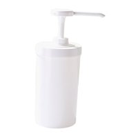 Magideal - Dispensador De Bomba De , Botella De Jarabe, Tarro De Miel, Contenedor, Bomba De Condimento, Café, Dispensador De Jarabe, Cocina, Restaurante 15 Cc