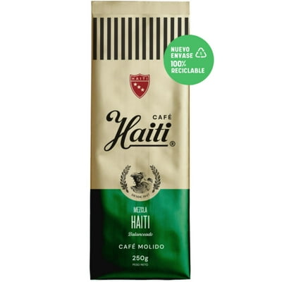 Café Molido Mezcla Bolsa 250 Gr Haiti
