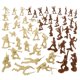 thumbnail image 5 of Figuras de Soldados de Plástico BMC Classic Desert Storm - 48 piezas Soldados de la Guerra del Golfo EE.UU., 5 of 7