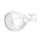 thumbnail image 5 of Máscara De Buceo Con Esnórquel, Antiempa?amiento, Cómoda Y Portátil, Gafas De Buceo De Cristal Ovalado, Color Blanco, 5 of 5