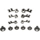 thumbnail image 4 of Surtido de clips Linkage Dorman 41017, ajuste universal, 12 piezas, 4 of 4