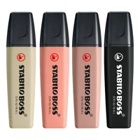 Stabilo Destacador Boss Original Naturecolors Pack De 4