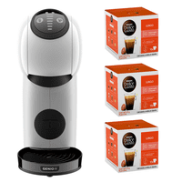 Dolce Gusto - Cafetera Genio S White + Cápsulas Lungo X3 Cajas