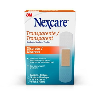 Parche Transparente 10 Un Nexcare