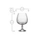 thumbnail image 2 of Set 6 Copas Brandy Cognac Cristal Bormioli Rocco Premium Transparente, 2 of 3