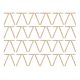 thumbnail image 2 of Juego De 24 Lazos Navideños De Terciopelo Para Decoración Navideña, Lazos De Cinta Para Navidad, Adornos Navideños, Color Marrón Claro, 2 of 3