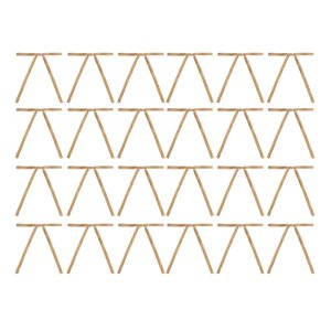 Bothyi - Juego De 24 Lazos Navideños De Terciopelo Para Decoración Navideña, Lazos De Cinta Para Navidad, Adornos Navideños, Color Marrón Claro