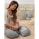 thumbnail image 2 of Almohada Embarazo Momcozy PP201 Forma W Gris Poliéster, 2 of 3