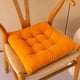 thumbnail image 1 of Xiao Hua Cojín de Asiento de Pana Naranja -2 Piezas, Cojín de Asiento Cómodo de 15.75 X 15.75 Pulgadas con Lazo, Adecuado para Cocina de Restaurante, Decoración Del Hogar Estilo Casa de Campo rural, 1 of 4