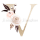 thumbnail image 1 of Personalised Name Initial Backpack with Pink Gold Letter Design Girls Kid Nursery Child Pre School Rucksack School Bag Backpack, 1 of 3