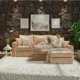 thumbnail image 2 of SOFA  INTERCAMBIABLE BURTON BEIGE CUERO SINTETICO, 2 of 2