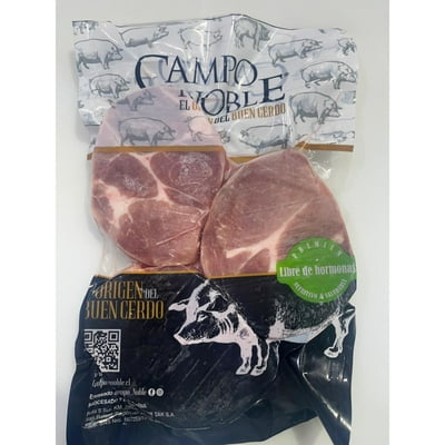 Lomo Vetado Medallon Cerdo Congelado 500 G Campo Noble