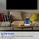 thumbnail image 5 of Altavoz Bluetooth con luz nocturna, luces LED intermitentes, altavoz Bluetooth inalámbrico portátil compatible con manos libres, teléfono, MicroSD y radio FM, perfecto para actividades en interiores, 5 of 8