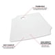 thumbnail image 2 of Tabla de mezclas Body Filler Performance Tool W1002, 30 x 30 cm, 2 of 8