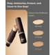 thumbnail image 5 of Base en barra OBgE Natural Cover #21 Ivory 15 mL con brocha, 5 of 9