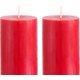 thumbnail image 5 of Pack de 2  Velas Rojas 15x5 Cm Velones, 5 of 5