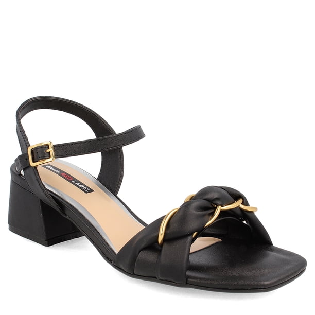 Sandalia Mujer Red Label Sanam Negro