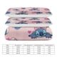 thumbnail image 3 of Cartoon Stitch Angela 3 Pieces Duvet Cover Set Full Size Super Soft Fade Resistant Microfiber, 3 of 4