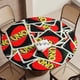 thumbnail image 5 of Uno theme Fitted Round Tablecloths Elastic Edged Table Covers Waterproof Table Cloth For Kitchen Holiday Party Tables Decor 120cm, 5 of 6