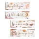 thumbnail image 4 of Placa De Pared De Madera Colorida De 4 Piezas Para Colgar En La Habitación De Los Niños Para Vacaciones, 4 of 5