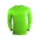 thumbnail image 1 of Polera Fit de adulto Primera Capa Para Futbol Manga Larga Verde Fluor Talla S, 1 of 2