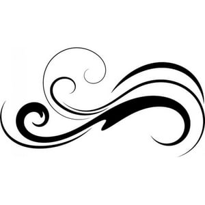 Rienda Libre Graphics - Decomural Swirl Headboard Master Bedroom Ws-18143