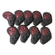 thumbnail image 3 of 9pcs Impermeable Cráneo Golf Hierro Cubierta De La Cabeza Club Putter Cubiertas De La Cubierta Para La Cabeza Rojo, 3 of 5