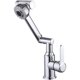 thumbnail image 1 of Mezclador Giratorio De 360° Para Lavabo, Brazo Giratorio Libremente Ajustable, Dos Modos De Caño, Control Dual Para Agua Caliente Y Fría, 1 of 6