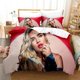 thumbnail image 1 of Singer Karol G Bedding Set Duvet Cover Bed Set Quilt Cover Pillowcase Comforter Boys Adult Bedding Set, 1 of 5
